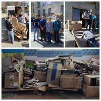 Макулатура рятує життя: коледжани провели збір паперових відходів на переробку та допомогу ЗСУ